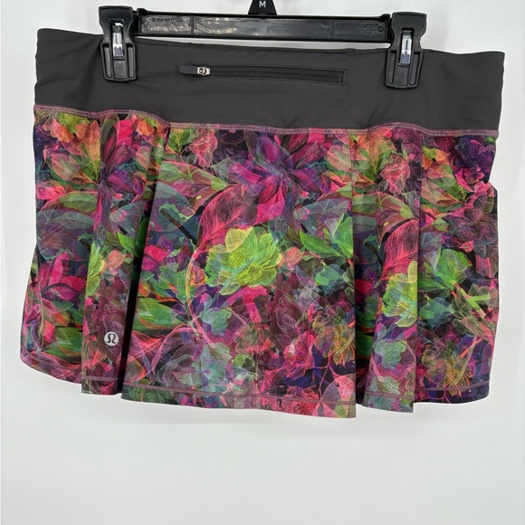 Lululemon Pace Rival Mid-Rise Skirt Vivid Floral Tone Multi - Picture 6 of 10
